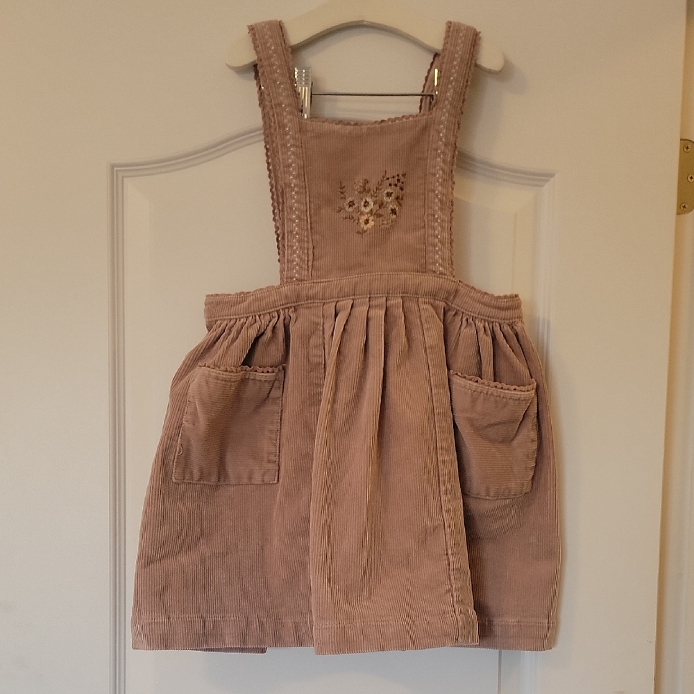 Jamie Kay Corduroy Overalls - Tan